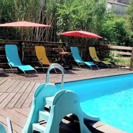 Studio Charmant Dans Un Ancien Moulin Pres D'Orange 30 M² Piscine Екстериор снимка