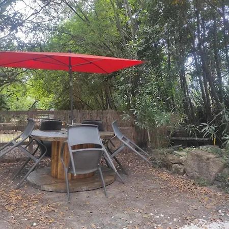 Studio Charmant Dans Un Ancien Moulin Pres D'Orange 30 M² Piscine Екстериор снимка